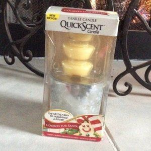 Yankee quick scent Candle Cookies Santa NEW